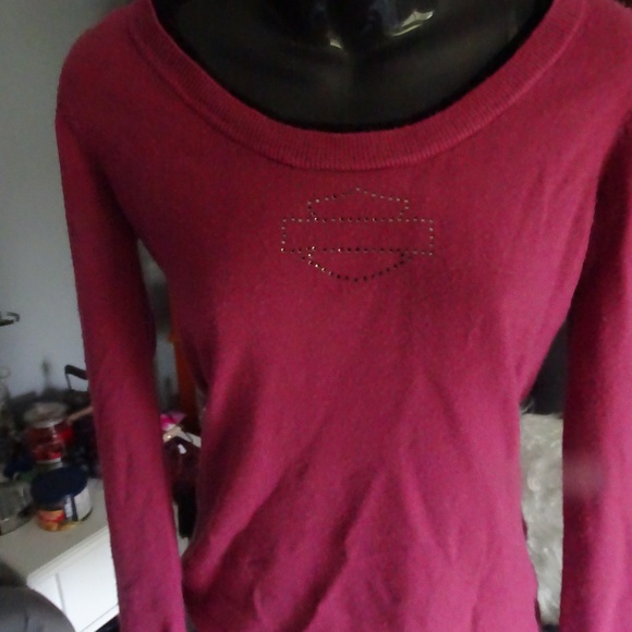 Harley Davidson 100% ACRYLIC SWEATER - Picture 1 of 2